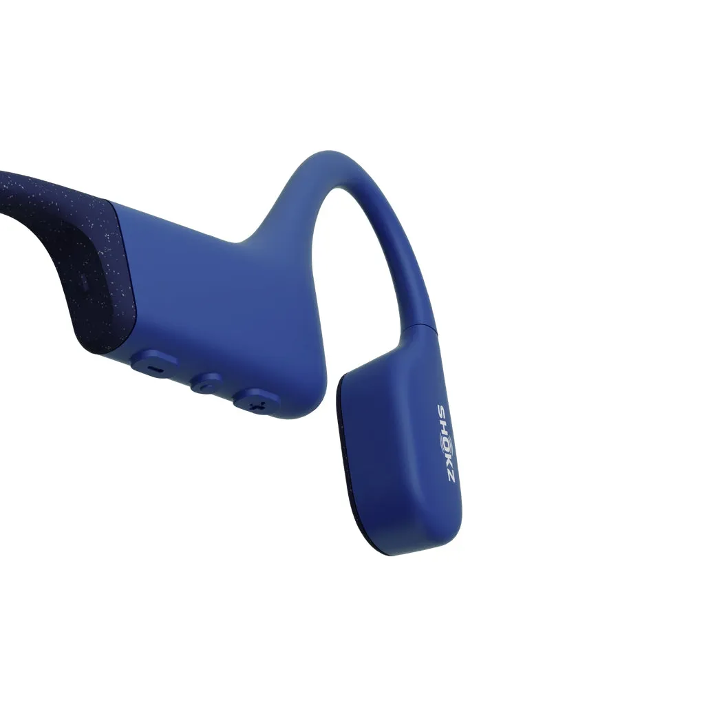 Shokz Openswim Headphones Wireless Neck-Band Sports Blue