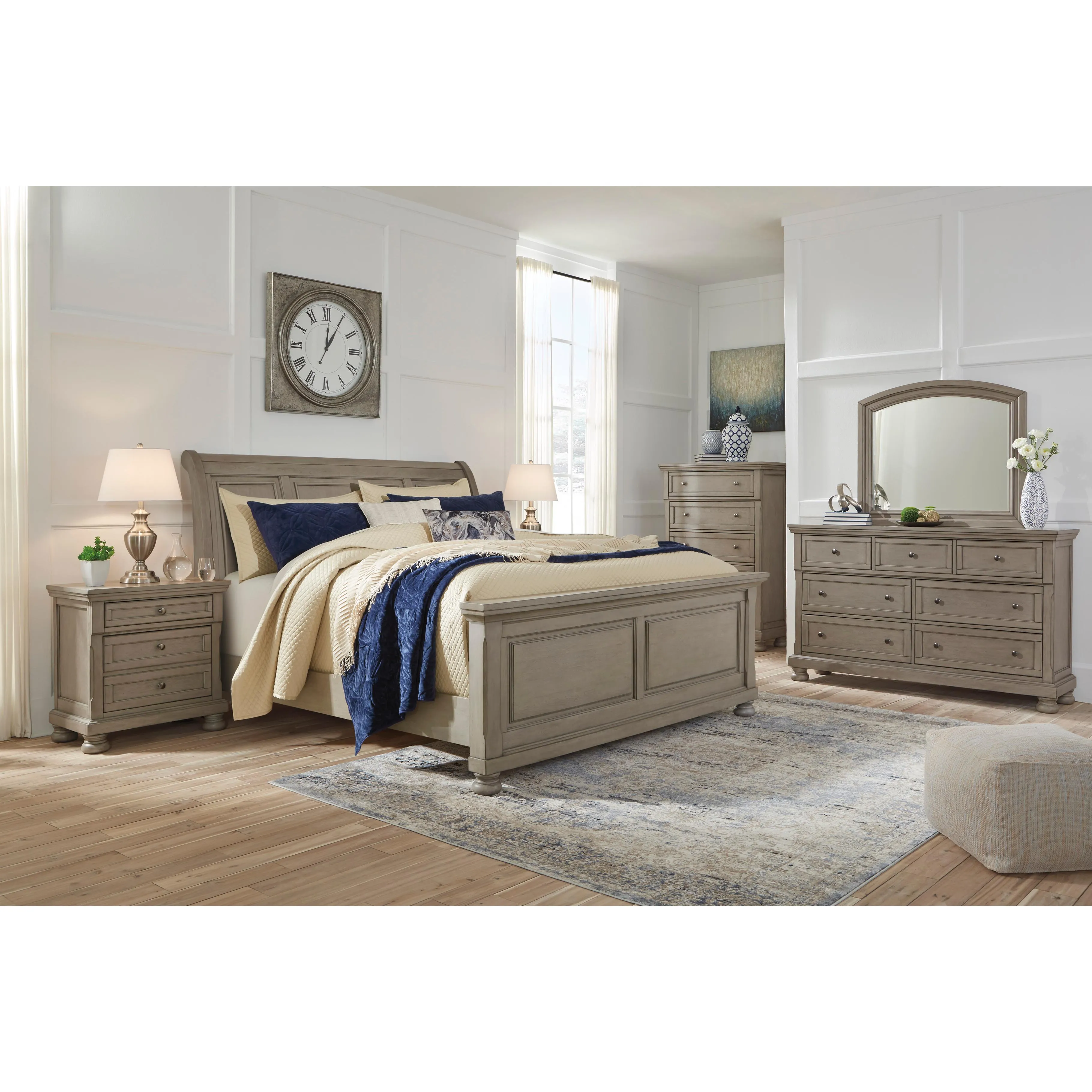 Signature Design by Ashley Lettner California King Sleigh Bed B733-78/B733-56/B733-94