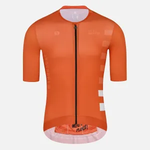 Skull Monton Cycling Jersey Mens Thursday II Orange