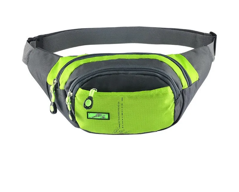 unisex waterproof waist bag chest bag multi-functional shoulder crossbody sports waist bag