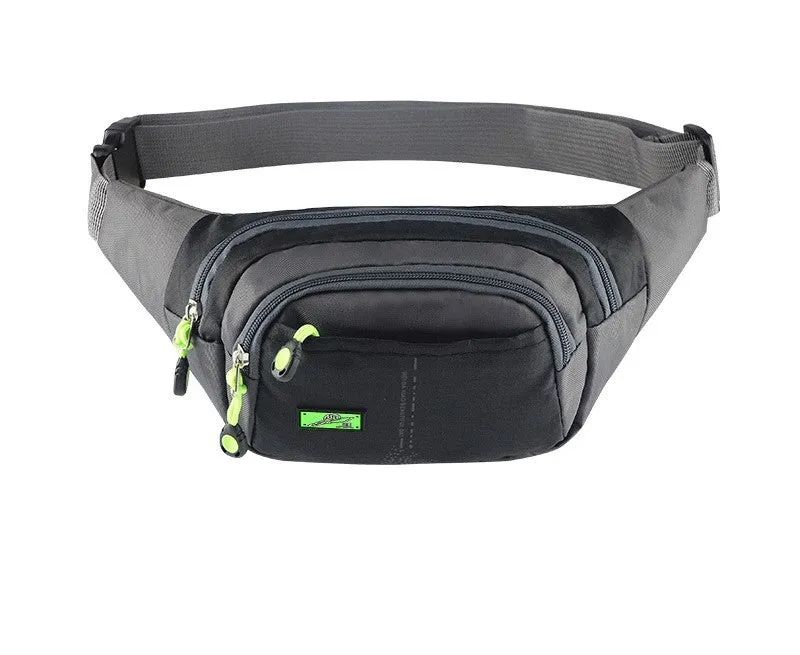 unisex waterproof waist bag chest bag multi-functional shoulder crossbody sports waist bag