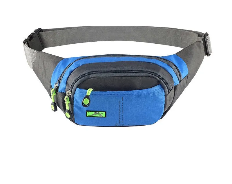 unisex waterproof waist bag chest bag multi-functional shoulder crossbody sports waist bag