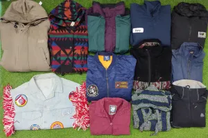 Vintage Jackets 12 pcs - OVR001