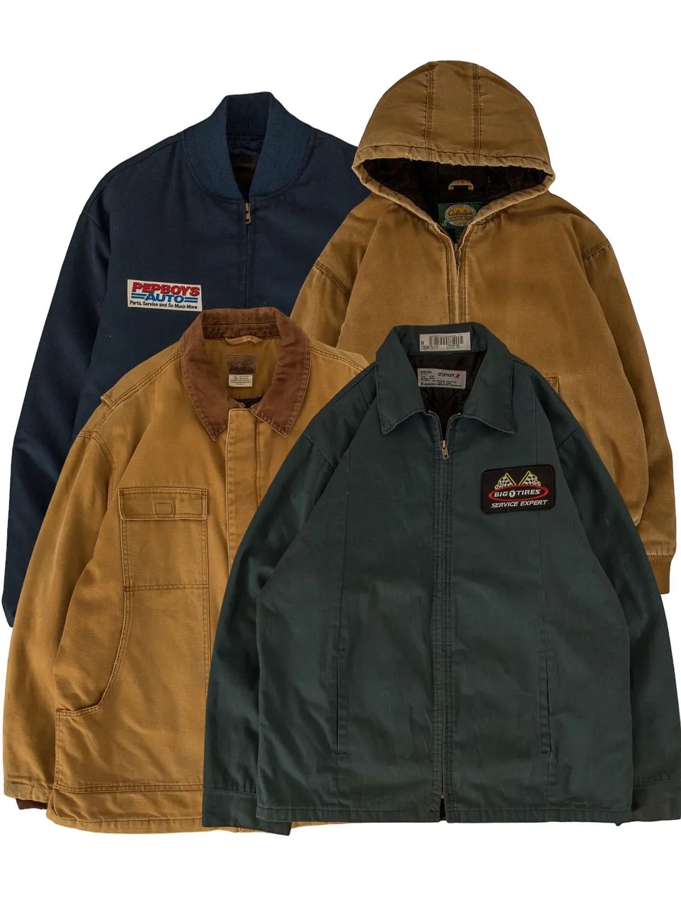 Vintage Workwear Jackets (20 pcs)