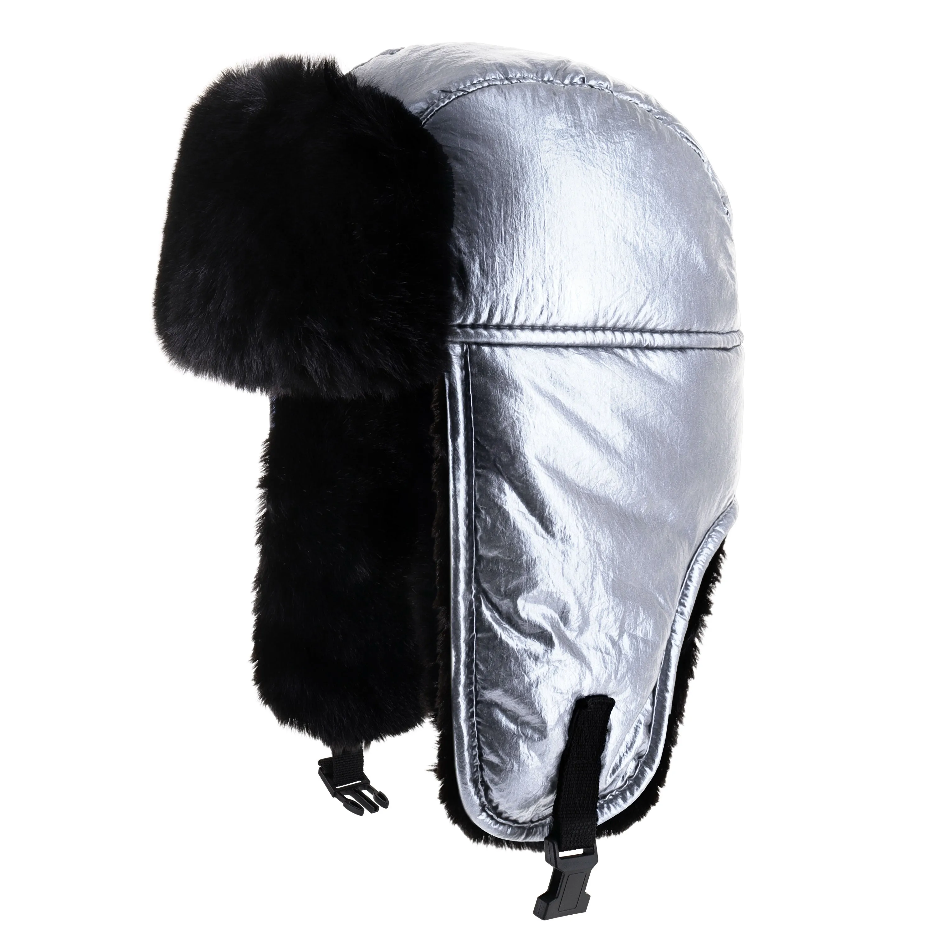 Waterproof Metallic Trapper Hat