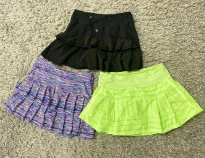 Y2k Sports Cheerleader Skirts - 10 Pieces